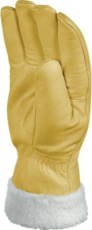 Перчатки утепленные Delta Plus FBF15 кожаные, размер 10 [FBF1510]