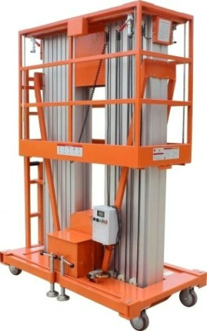 Передвижной телескопический подъемник GROST Double Mast 200-8 AC двухмачтовый [211731]