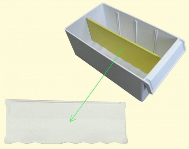 Перегородка короба продольная СТЕЛЛА-ТЕХНИК C-2 прозрачная [С-2-продольная]