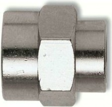 Переходник FUBAG 180240B F1/4-F3/8 цилиндр. муфта(1226/5) [180240 B]