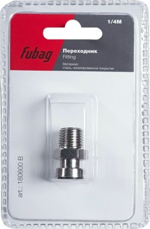 Переходник FUBAG 180600B M1/4" байонет штуцер [180600 B]