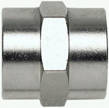 Переходник GAV 1225/2 F1/8-F1/8 цилиндр. муфта [12024]