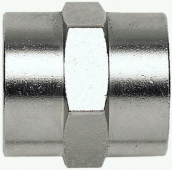 Переходник GAV 1225/4 F3/8-F3/8 цилиндр. муфта [10073]