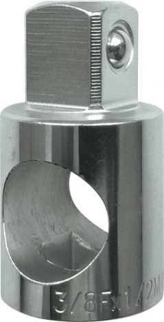 Переходник KING TONY 3824 3/8">1/2" для удлинителя 4222-10 Переходник KING TONY 3824 3/8">1/2" для удлинителя 4222-10