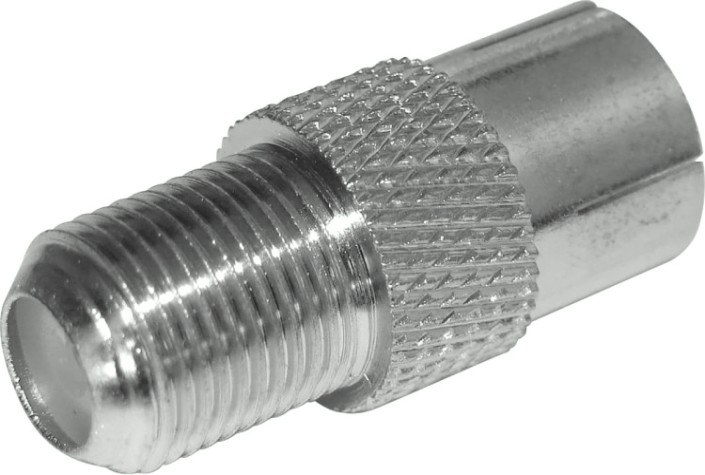 Переходник REXANT 05-4301 (уп 100 шт) гн F-гн TV (03-084) [05-4301]