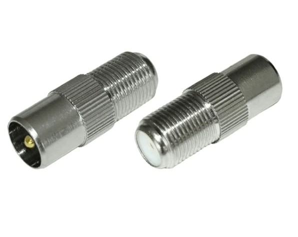 Переходник REXANT 05-4303 (уп 100 шт) гн F-шт TV (03-083) [05-4303]