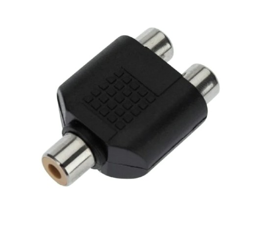 Переходник REXANT 14-0422 (уп. 50 штук) гнездо RCA-2 гнезда RCA [14-0422]