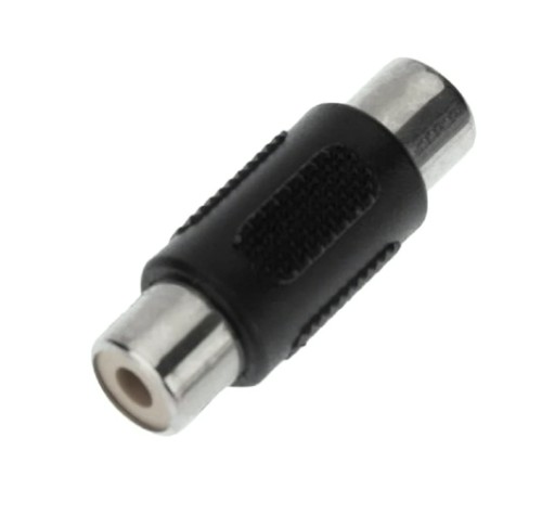 Переходник REXANT 14-0432 (уп. 50 штук) 1 гнездо RCA-1 гнездо RCA, монокль [14-0432]