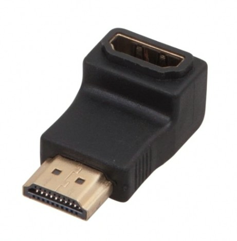 Переходник штекер REXANT 17-6805 HDMI-гнездо HDMI, угловой