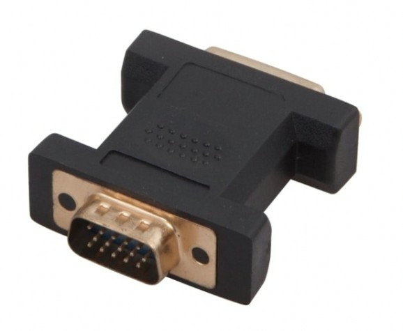 Переходник штекер REXANT 17-6808 VGA-гнездо DVI-I