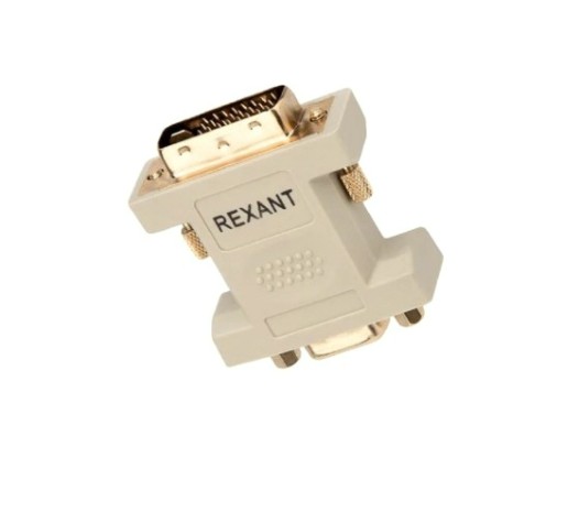Переходник штекер REXANT 17-6821 DVI-I-гнездо VGA