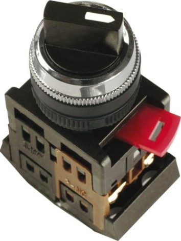 Переключатель IEK АС-22 на 2 фиксированных положения "I-O" 1з+1р [BSW10-AC-2-K02]