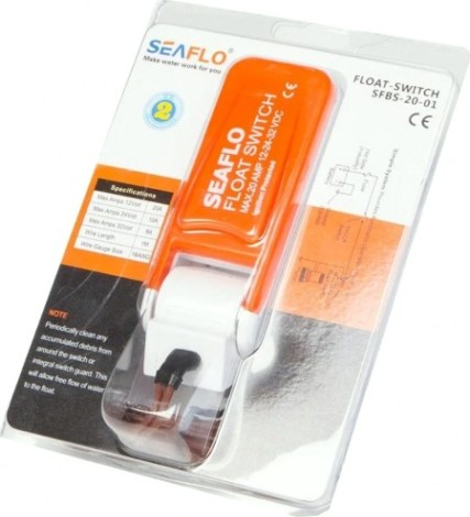 Переключатель поплавковый SEAFLO SFBS-20-01 автоматический 12V/24V