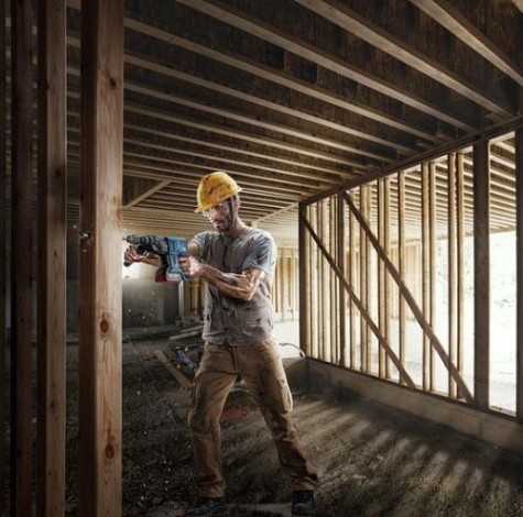 Перфоратор аккумуляторный BOSCH GBH 180 LI без АКБ и ЗУ [0611911020]