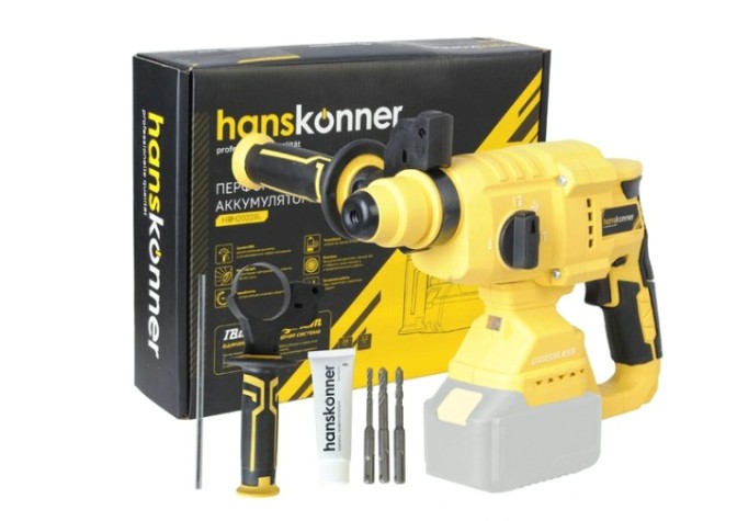 Перфоратор аккумуляторный HANSKONNER HRH2022BL без АКБ и ЗУ