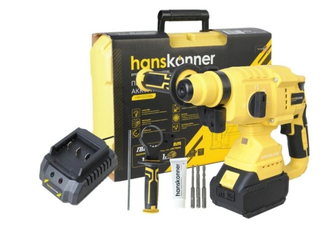 Перфоратор аккумуляторный HANSKONNER HRH2024BL