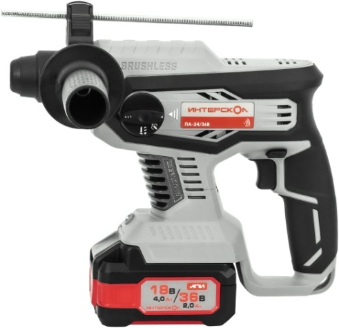 Перфоратор аккумуляторный ИНТЕРСКОЛ ПА-24/36В бесщеточный [823.2.2.70]