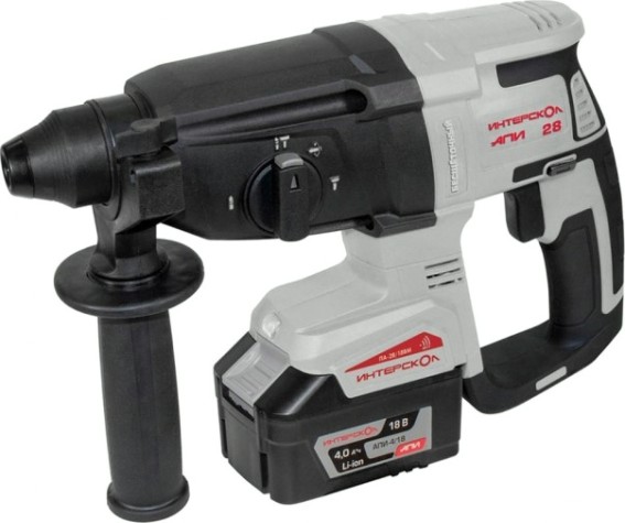 Перфоратор аккумуляторный ИНТЕРСКОЛ ПА-28/18ВМ бесщеточный 1 4,0ач, зу [732.4.1.70]