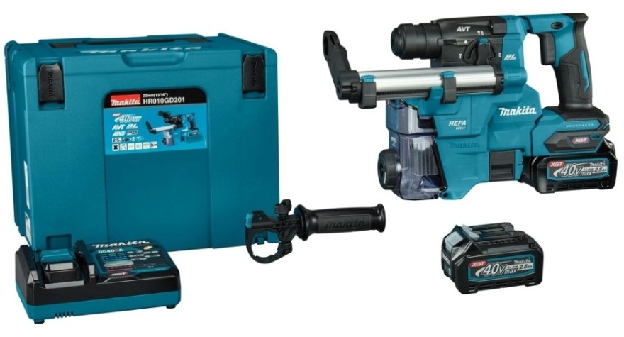 Перфоратор аккумуляторный MAKITA HR010GD201 Перфоратор аккумуляторный MAKITA HR010GD201