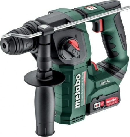Перфоратор аккумуляторный METABO PowerMaxx BH 12 BL 16 2х2.0 Ач [600207500]