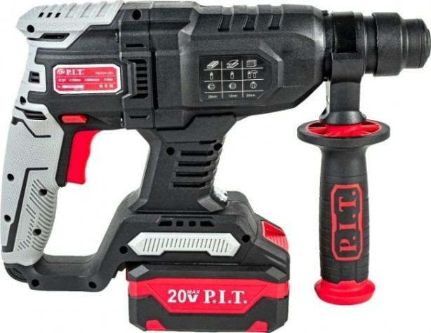 Перфоратор аккумуляторный P.i.t. PBH20H-22A/1 бесщеточный Перфоратор аккумуляторный P.i.t. PBH20H-22A/1 бесщеточный