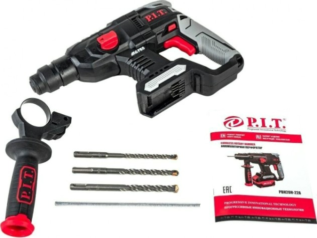 Перфоратор аккумуляторный P.i.t. PBH20H-22A бесщеточный solo Перфоратор аккумуляторный P.i.t. PBH20H-22A бесщеточный solo