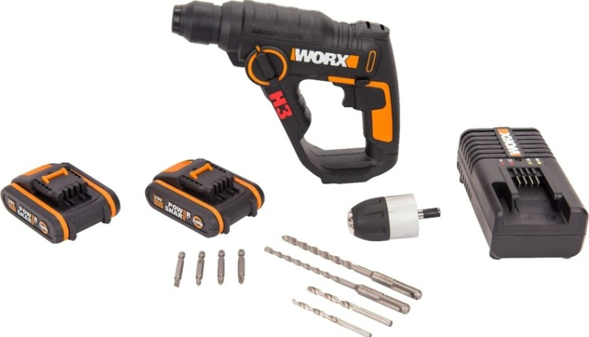 Перфоратор аккумуляторный Worx WX390.1