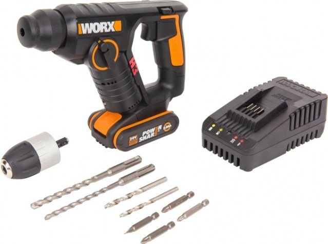 Перфоратор аккумуляторный Worx WX394.3 Перфоратор аккумуляторный Worx WX394.3