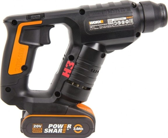 Перфоратор аккумуляторный Worx WX394.3 Перфоратор аккумуляторный Worx WX394.3