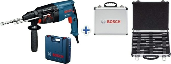 Перфоратор BOSCH GBH 2-26 DRE [0615990L43] Набор оснастки