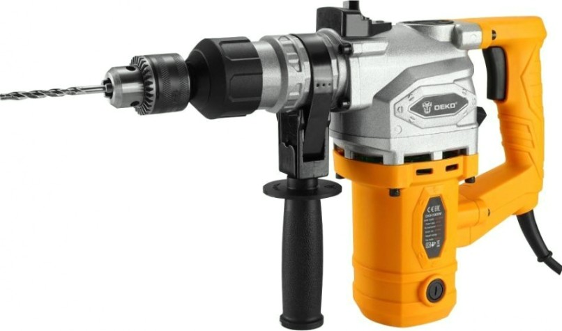 Перфоратор DEKO DKH1000W с набором из 5 буров sds+ и патроном ch01 [063-4224]