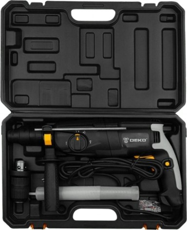 Перфоратор DEKO DKH1100W + дополнительный патрон (063-4159) [063-4159]