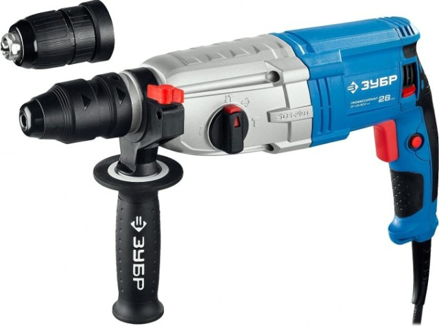 Перфоратор ЗУБР ЗП-28-800 КМ БЗП в комплекте Перфоратор ЗУБР ЗП-28-800 КМ БЗП в комплекте