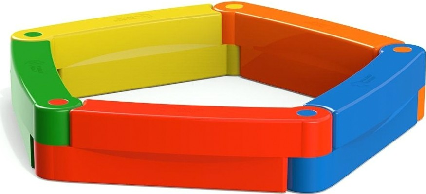 Песочница пластиковая POLIMER GROUP 5 секционная [DP5S]