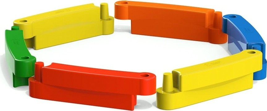 Песочница пластиковая POLIMER GROUP 6 секционная [DP6S]