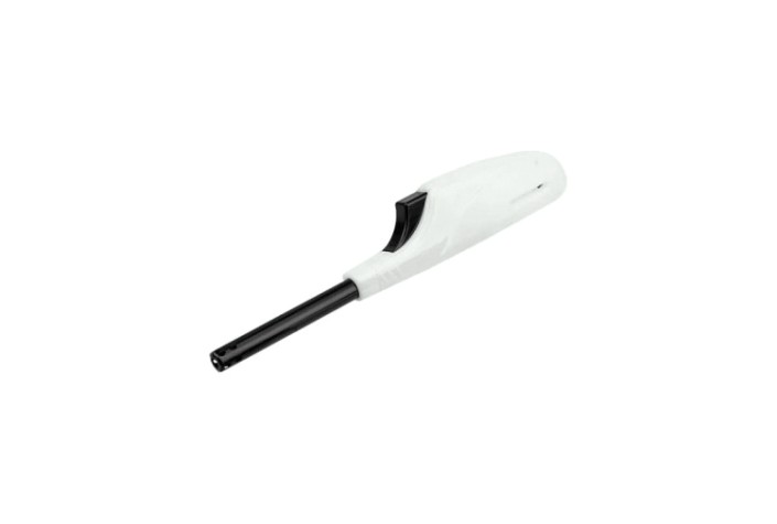 Пьезозажигалка СОКОЛ 61-0967 бытовая, многоразовая, белая СК-306