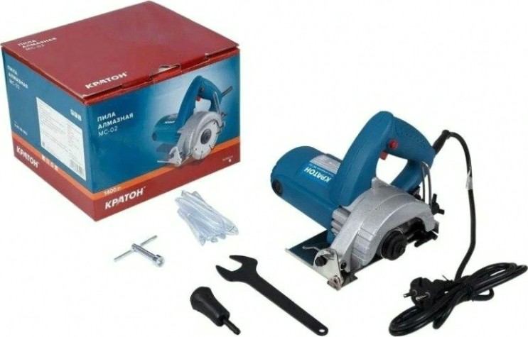 Пила алмазная сетевая КРАТОН MC-02 по камню [3 03 03 002]