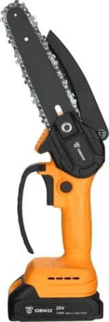 Пила цепная аккумуляторная DEKO DKCHS 20-6 20в, 2x2.0ач [063-4309]