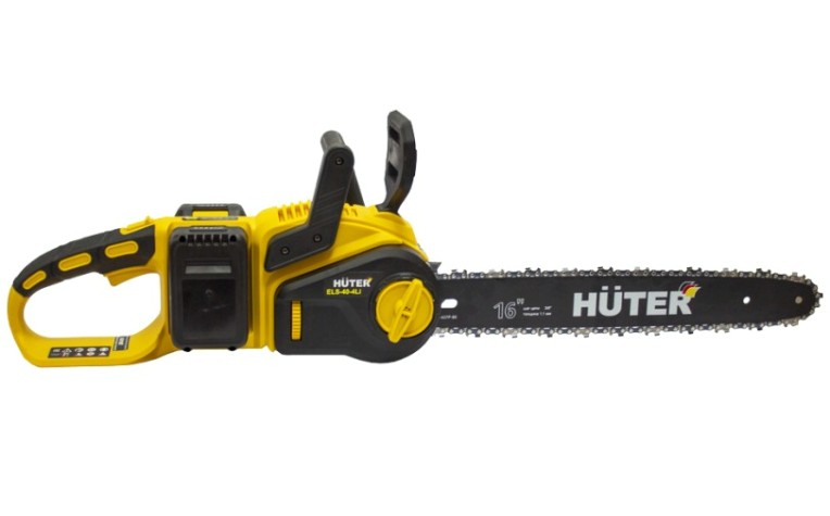 Пила цепная аккумуляторная HUTER ELS-40-4 Li (в комплекте с АКБ и ЗУ) [70/10/25]