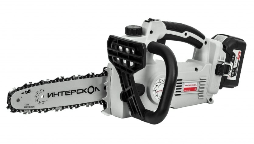 Пила цепная аккумуляторная ИНТЕРСКОЛ ПЦА-10/18В без АКБ и ЗУ [696.1.0.70]