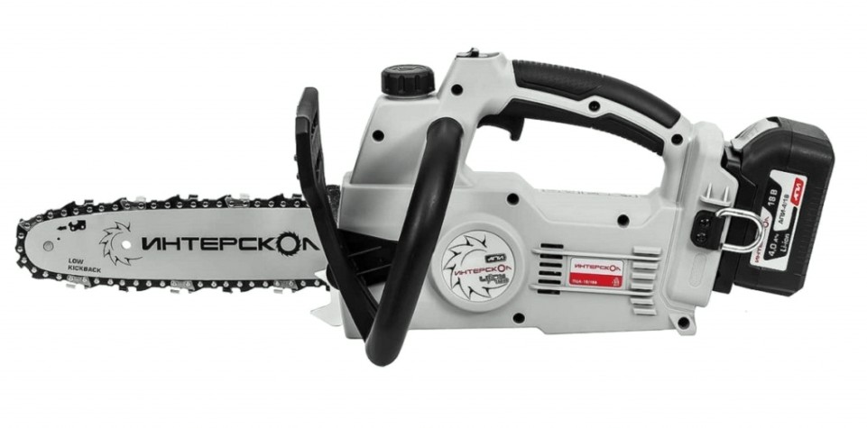 Пила цепная аккумуляторная ИНТЕРСКОЛ ПЦА-10/18В без АКБ и ЗУ [696.1.0.70]