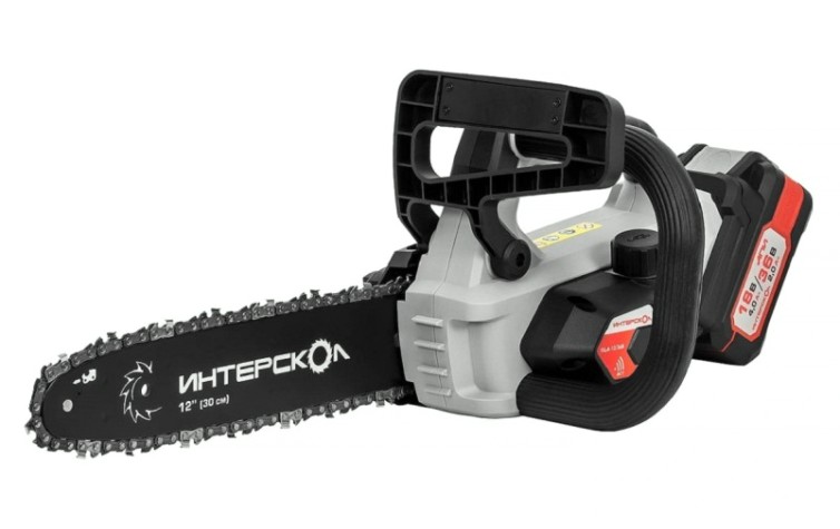 Пила цепная аккумуляторная ИНТЕРСКОЛ ПЦА-12/36В без АКБ и ЗУ [824.0.0.70]