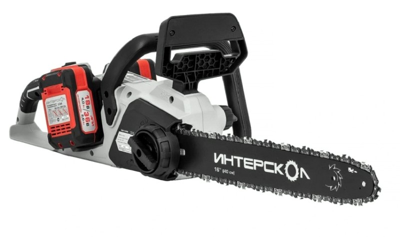 Пила цепная аккумуляторная ИНТЕРСКОЛ ПЦА-16/36В бесщеточная [825.2.2.70]