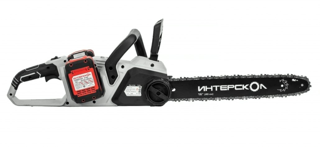 Пила цепная аккумуляторная ИНТЕРСКОЛ ПЦА-16/36В без АКБ и ЗУ [825.0.0.70]
