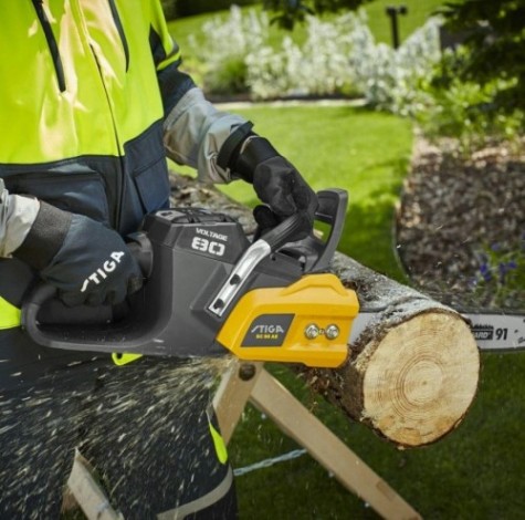 Пила цепная аккумуляторная STIGA SC 80 AE бесщеточный двигатель [274160088/S16]