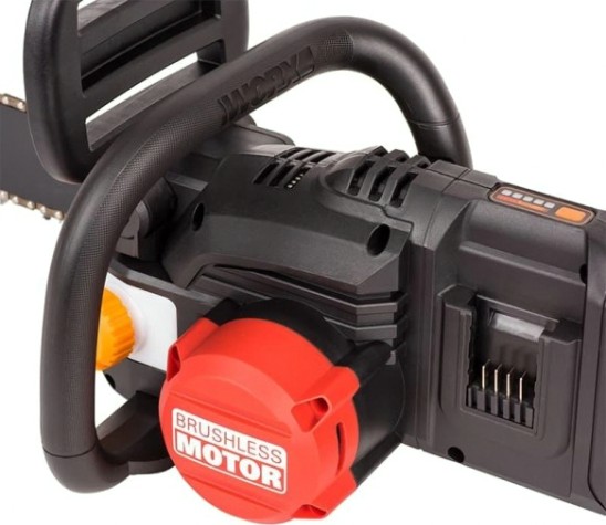 Пила цепная аккумуляторная Worx NITRO WG385E.9 без АКБ и ЗУ бесщеточная [WG385E.9]