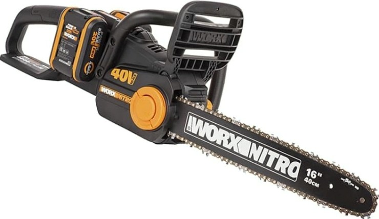 Пила цепная аккумуляторная Worx NITRO WG385E бесщеточная [WG385E]