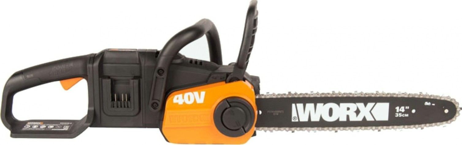 Пила цепная аккумуляторная Worx WG384E.9 без АКБ и ЗУ бесщеточная [WG384E.9]