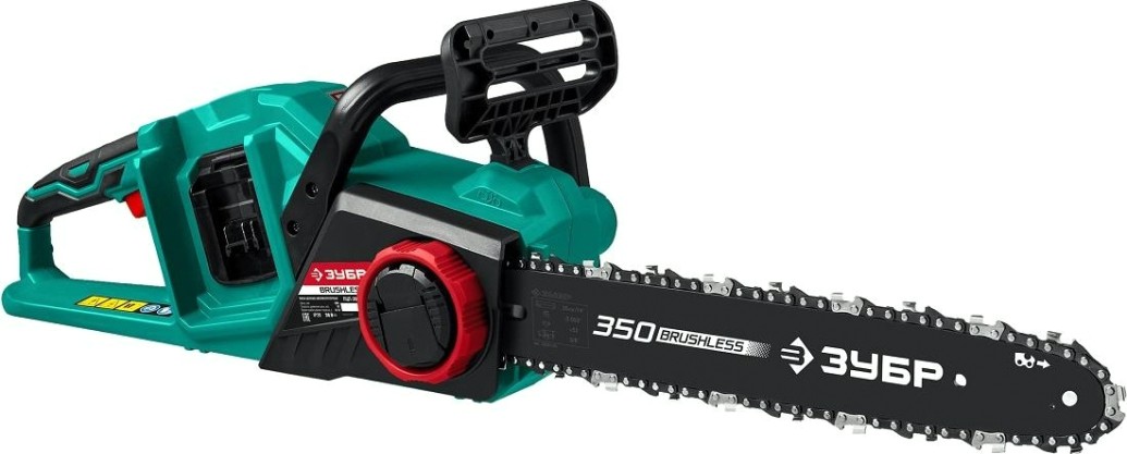 Пила цепная аккумуляторная ЗУБР ПЦЛ-3635 бесщеточная, без АКБ и ЗУ