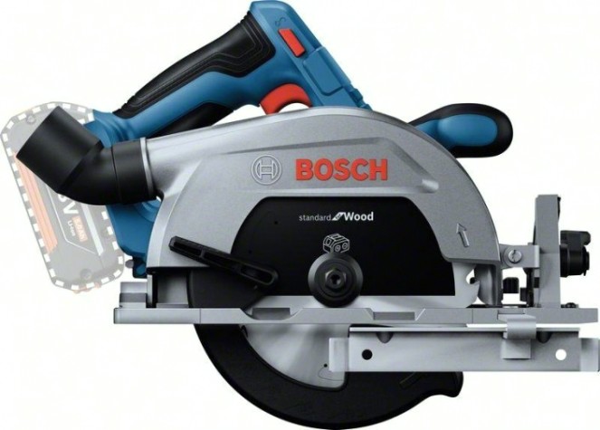 Пила циркулярная аккумуляторная BOSCH GKS 185-LI без АКБ и ЗУ [06016C1221]